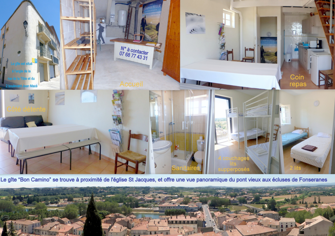 Gite Bon Camino Beziers